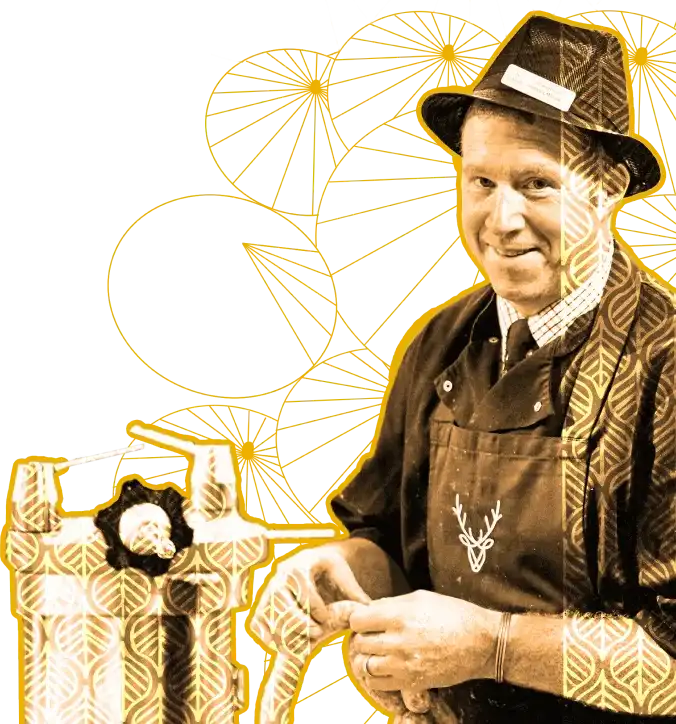 Father CSONS making sausages